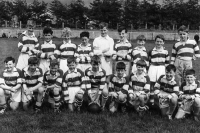 Micheal's favourite photo - Colmcille Gaels under 12 football team, Kells c.1963. That's him to the right of the goalie, a fine footballer!