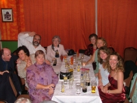 Family celebrations at cousin Niall's wedding to Ailbhe, 2004